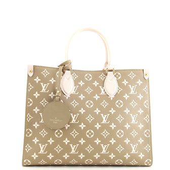 Louis Vuitton Onthego Tote Spring in The City Monogram Empreinte Leather mm