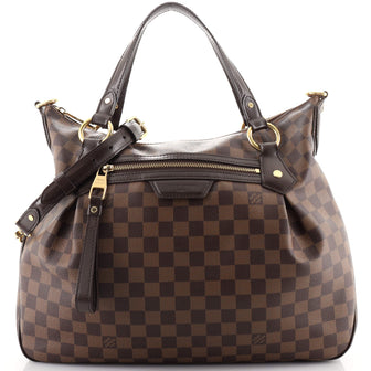 Louis Vuitton Evora Handbag Damier MM