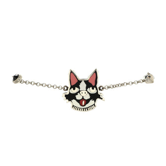 Gucci Bosco & Orso Bracelet Metal with Enamel and Crystals