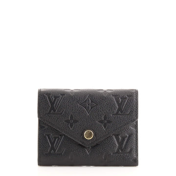Louis Vuitton Victorine Wallet Monogram Empreinte Leather