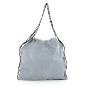 Stella McCartney Falabella Tote Shaggy Deer Small Blue