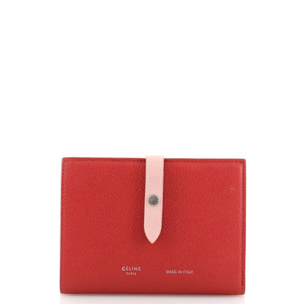 Celine Multifunction Strap Wallet Leather Medium