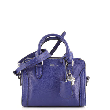 Alexander McQueen Padlock Zip Around Tote Leather Mini