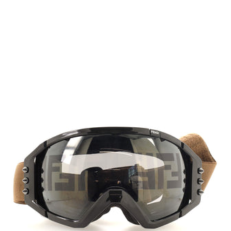 Fendi Zucca Ski Googles Polycarbonate and Elastic 172845