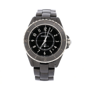 Chanel J12 Automatic Watch Ceramic and Stainless Steel 38