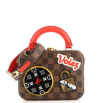 Louis Vuitton Stories Box Bag Limited Edition Patches Damier