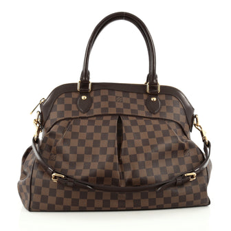 Louis Vuitton Trevi Handbag Damier GM Brown