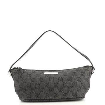 Gucci Boat Pochette GG Denim Small
