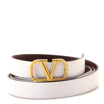Valentino VLogo Reversible Belt Leather Thin