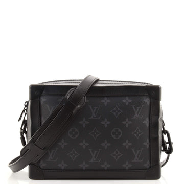 Louis Vuitton Soft Trunk Bag Monogram Eclipse Canvas
