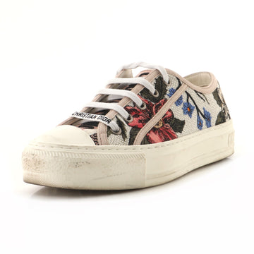 Christian Dior Women's Walk'N'Dior Sneakers Embroidered Canvas