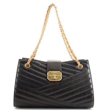 Chanel Gabrielle Tote Chevron Leather Medium