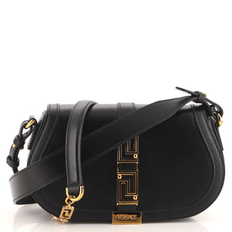 Versace Greca Goddess Shoulder Bag Leather Medium