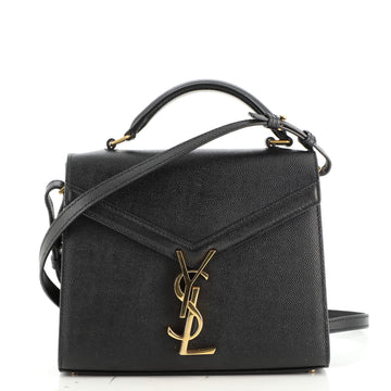 Saint Laurent Cassandra Top Handle Bag Leather Mini