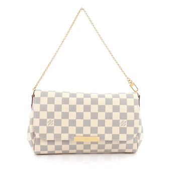 Louis Vuitton Favorite Handbag Damier MM Neutral