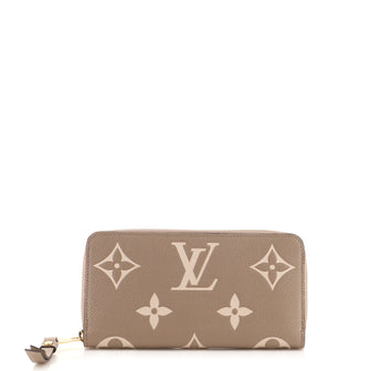 Louis Vuitton Zippy Wallet Bicolor Monogram Empreinte Giant