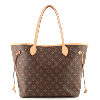 Louis Vuitton Neverfull Tote Monogram Canvas MM