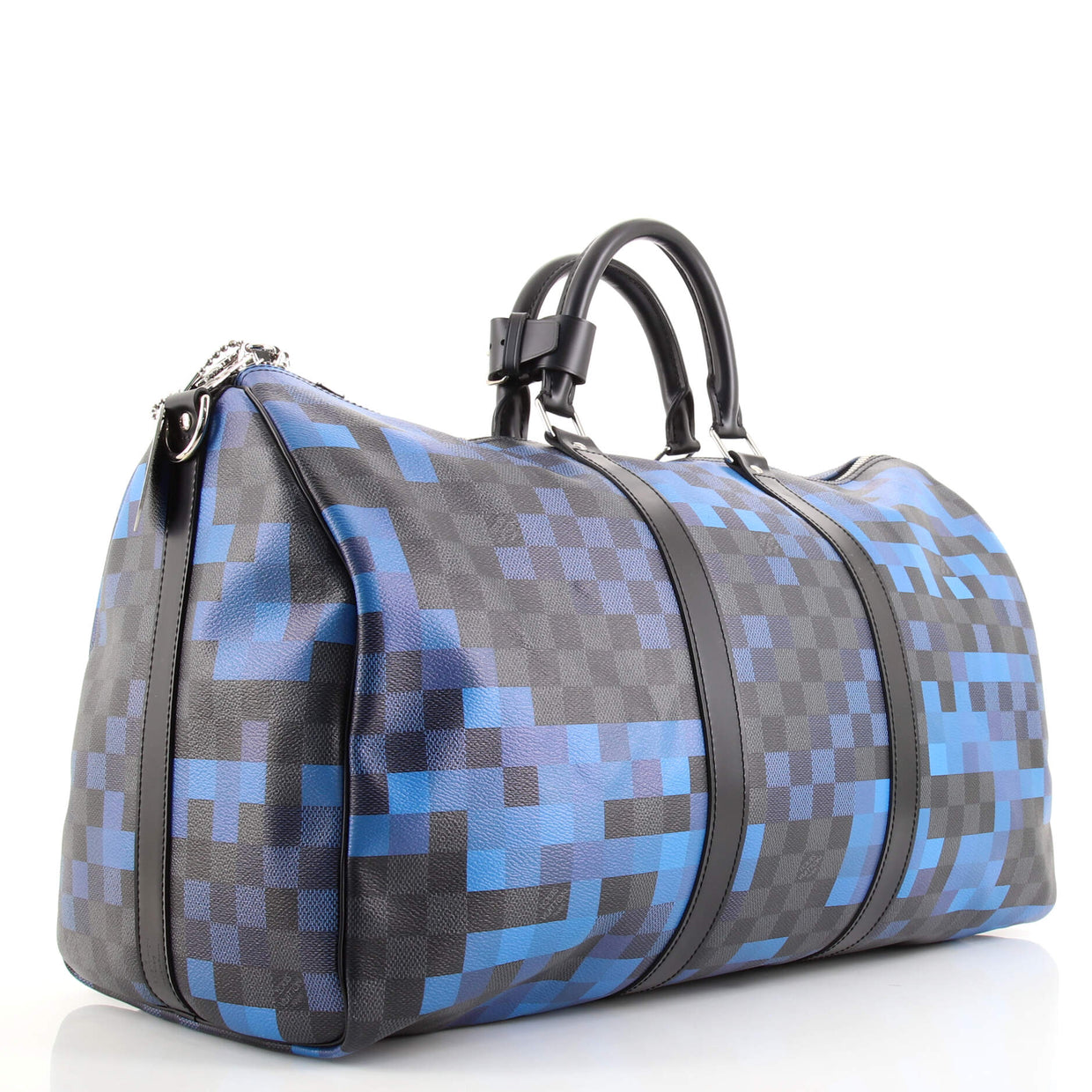 Louis Vuitton Keepall Bandouliere Bag Limited Edition Damier Graphite ...