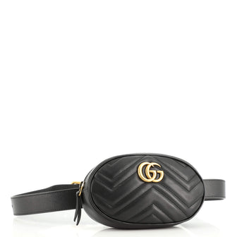 Gucci GG Marmont Belt Bag Matelasse Leather