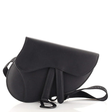 Christian Dior Ultra Matte Saddle Belt Bag Leather