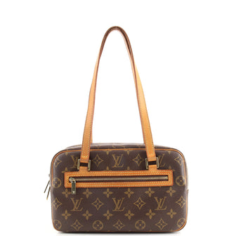 Louis Vuitton Cite Handbag Monogram Canvas MM
