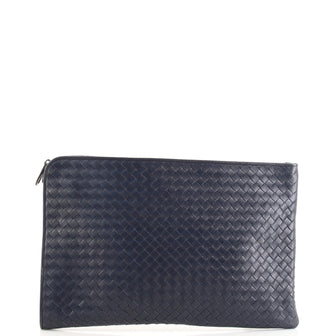 Bottega Veneta Portfolio Pouch Intrecciato Nappa Large