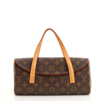 Louis Vuitton Sonatine Handbag Monogram Canvas