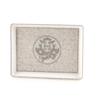 Hermes Mosaique au 24 Sushi Tray Printed Porcelain