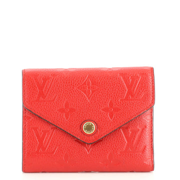 Louis Vuitton Victorine Wallet Monogram Empreinte Leather