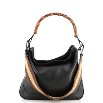 Gucci Diana Bamboo Convertible Shoulder Bag Leather Medium