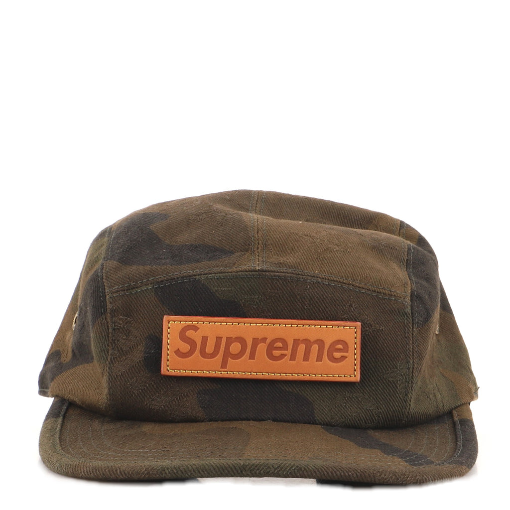 Louis Vuitton Supreme X Limited Edition 5 Panels Camouflage Cap at