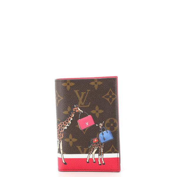 Passport cover purse Louis Vuitton Multicolour in Cotton - 28032249