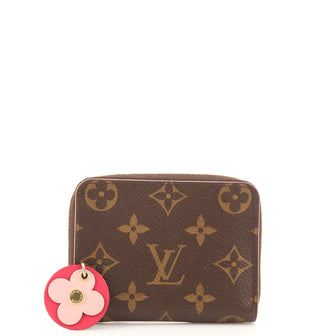 Louis Vuitton Zippy Coin Purse Limited Edition Blooming Flowers Monogram Canvas