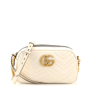 Gucci GG Marmont Shoulder Bag Matelasse Leather Small