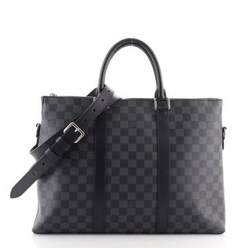 Louis Vuitton Anton Briefcase Damier Graphite