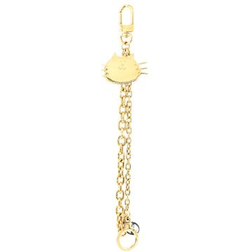 Louis Vuitton Cat Chain Bag Charm and Key Holder Limited Edition Grace Coddington Metal