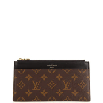 Louis Vuitton Slim Purse Reverse Monogram Canvas