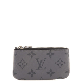 Louis Vuitton Trio Messenger Key Pouch Reverse Monogram Eclipse Canvas