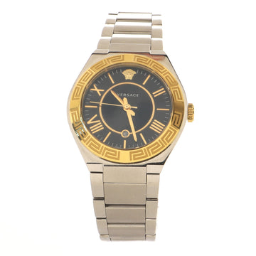 Versace Landmark Quartz Watch Stainless Steel 34