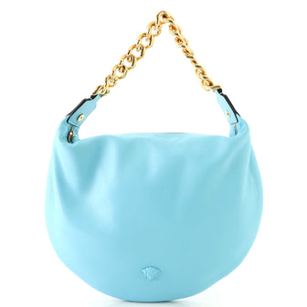 Versace La Medusa Chain Hobo Leather Medium