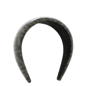 Fendi Headband Zucca Coated Canvas