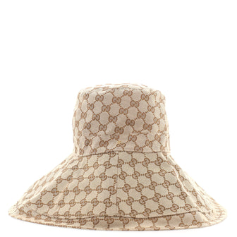 Gucci Wide Brim Hat GG Canvas