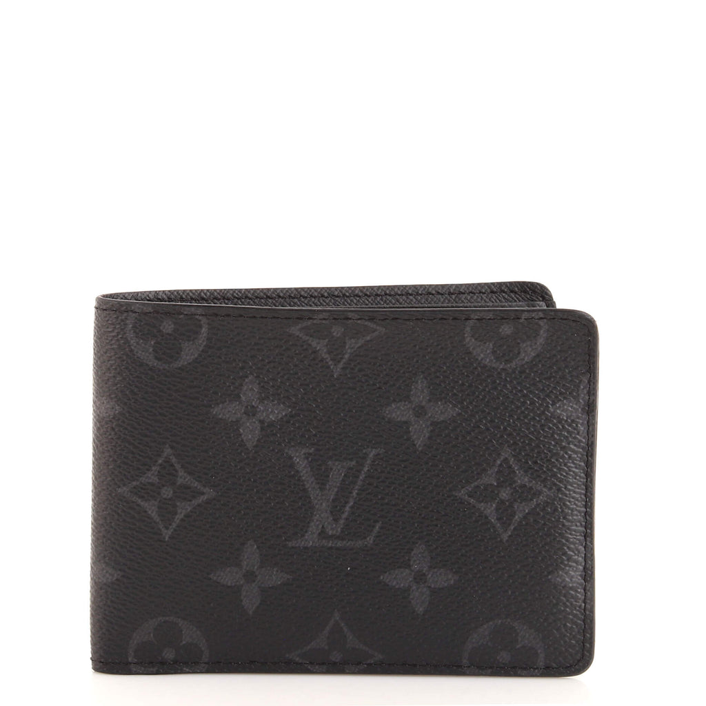 Louis Vuitton 2019 Monogram Eclipse Multiple Wallet - Black