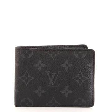 Louis Vuitton Multiple Wallet Monogram Eclipse Canvas