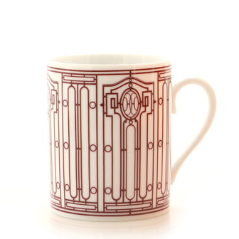 Hermes H Deco Mug Printed Porcelain