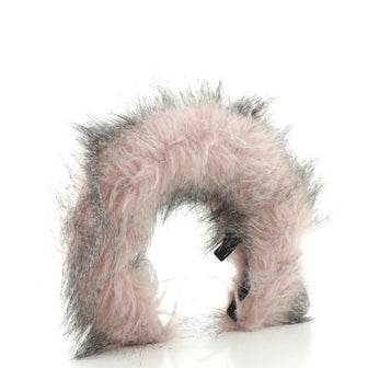 Prada Headband Faux Fur