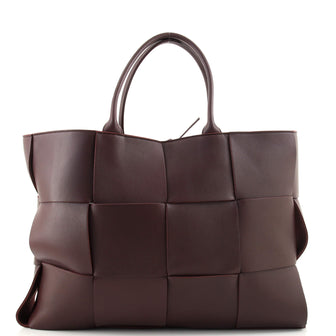 Bottega Veneta Arco Tote Maxi Intrecciato Leather Large