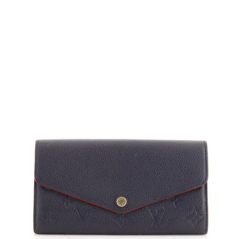 Louis Vuitton Sarah Wallet NM Monogram Empreinte Leather