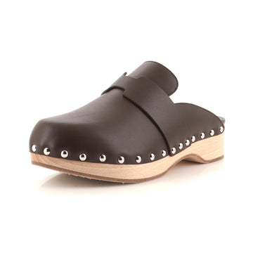 Hermes Women's Calya Clog Mules Leather