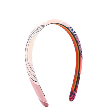Hermes Elsa Headband Printed Silk